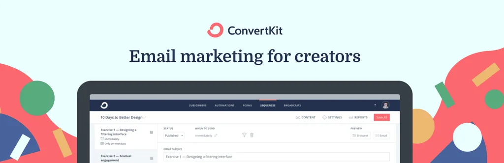 ConvertKit plugin banner