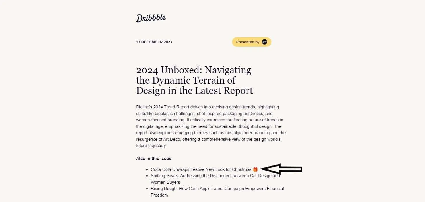 do emojis work in email marketing_email marketing plugin newsletter example from dribble2