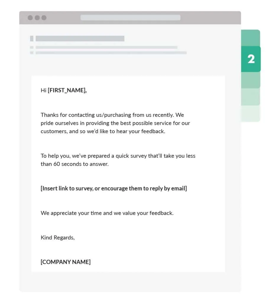 Follow-up emails