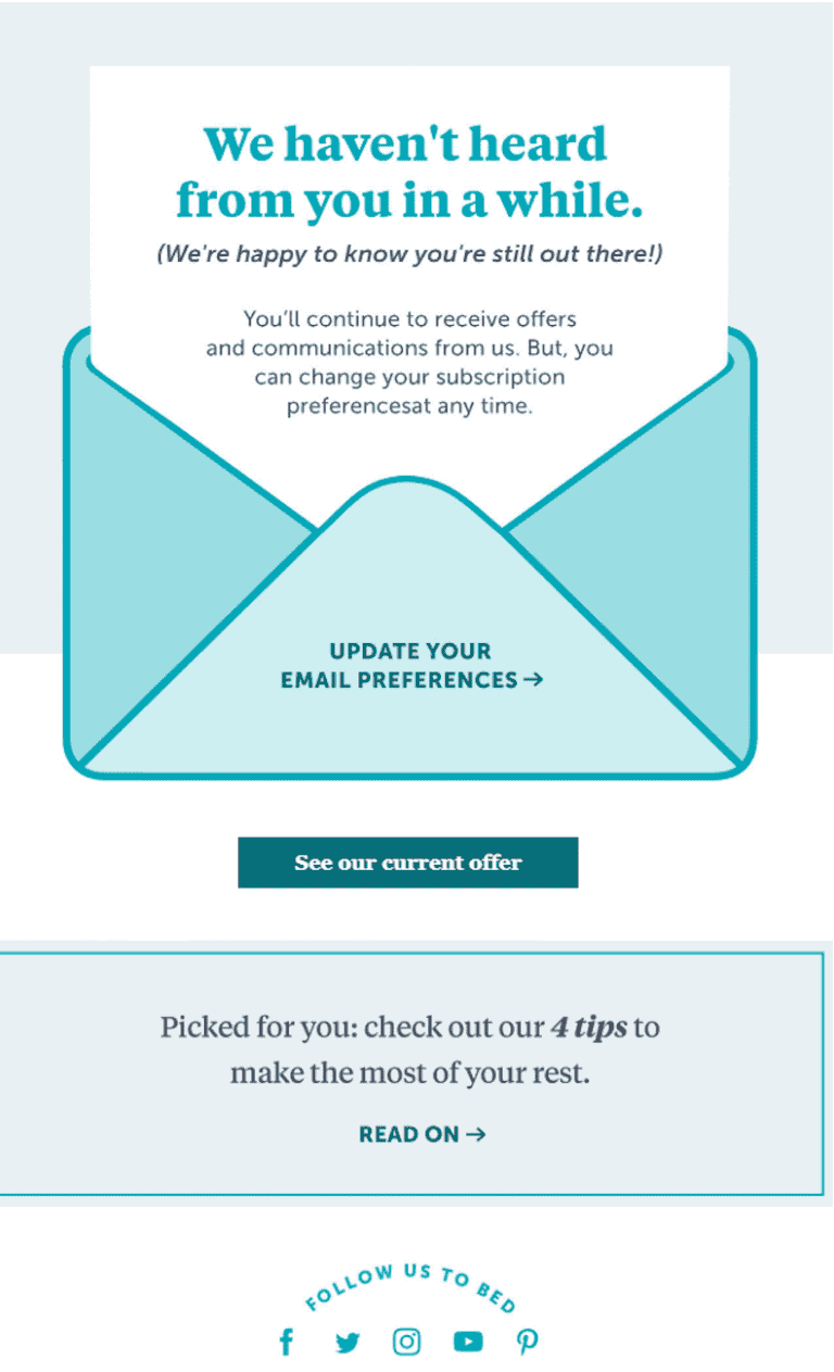 Reactivation emails