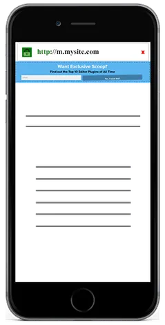 Floating action bars