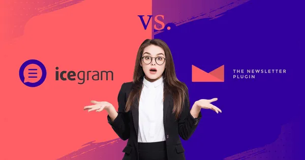 Icegram Express vs. The Newsletter Plugin
