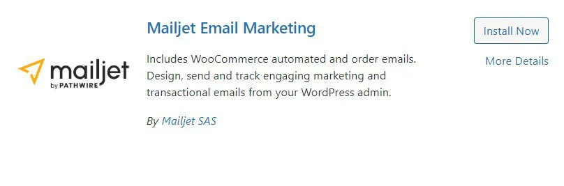 Mailjet Email Marketing plugin