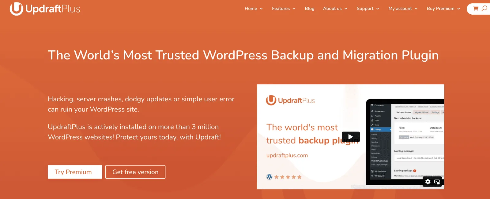 UpdraftPlus - WordPress
