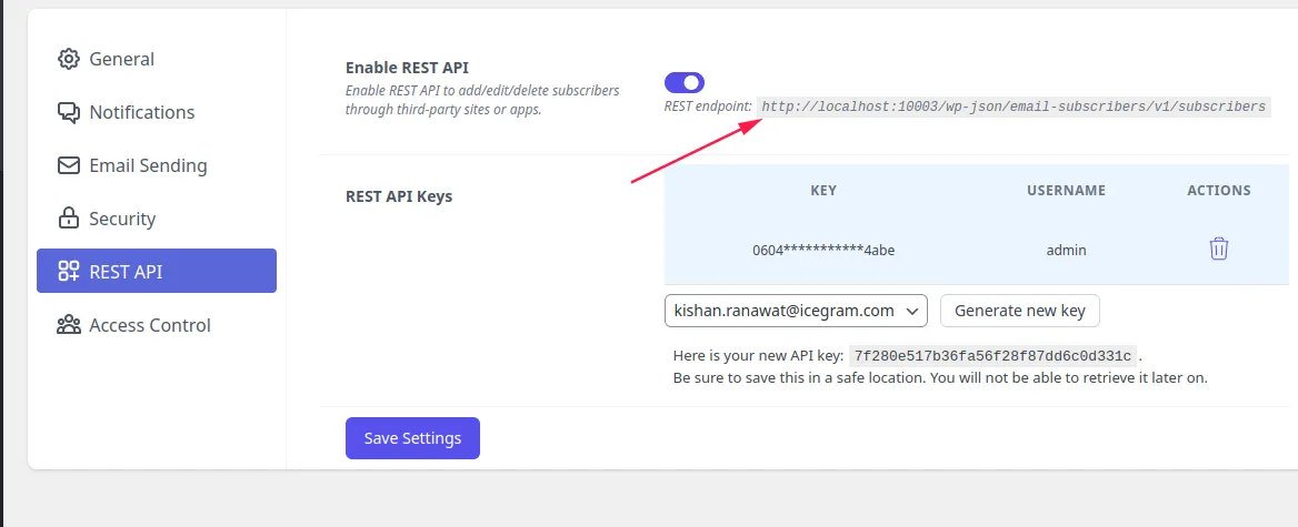 Rest API