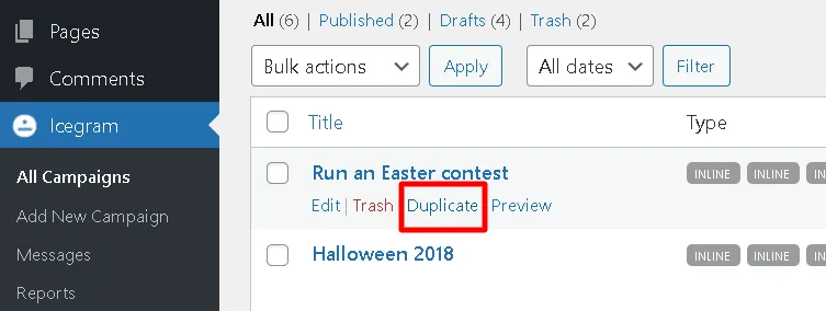 Icegram Duplicate