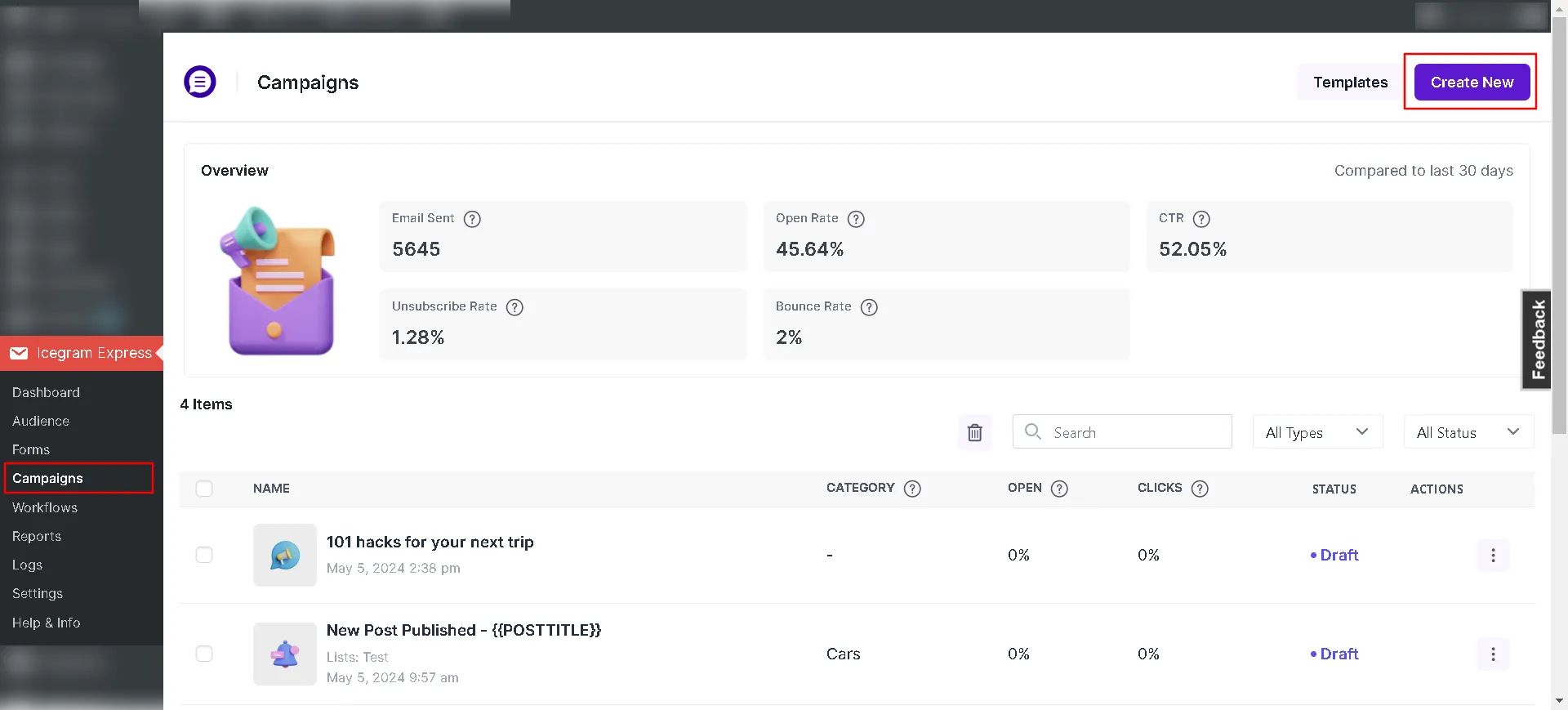 Post Notifications WordPress
