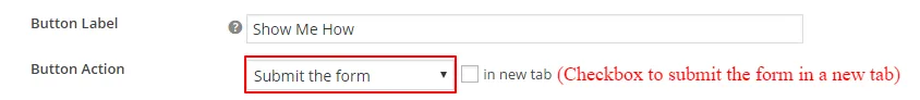 Submit the form on CTA Button click