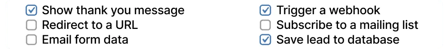 Trigger webhook action - Zapier, Pabbly, IFTTT