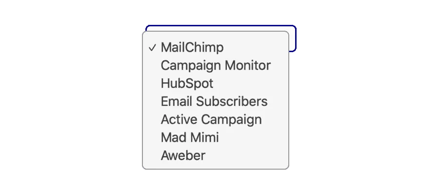 ESP integrations - Mailchimp, Active Campaign, and more